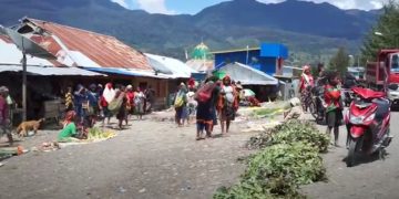 Tradisi bakar honai di Ilaga, Papua, kepala Suku puncak: situasi sudah aman