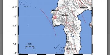 Gempa di darat Selasa (4/5/21) ini magnitudo dan lokasinya, BMKG catat 2 wilayah merasakan getaran
