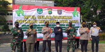 Kawal larangan mudik dan hari raya Idul Fitri, pemerintah Kota Depok kerahkan 1.000 aparat gabungan