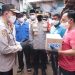 HUT Bhayangkara Ke-75, Polri Adakan Bansos di Kampung Nelayan