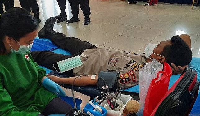Polri gelar donor darah bantu penuhi kebutuhan darah wilayah DKI