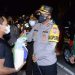 Kapolres Madiun Kota Bersama Forkopimda Distribusikan Beras Saat Patroli PPKM Darurat