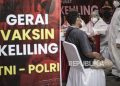 Gelar Gerai Vaksin Keliling, TNI-Polri Targetkan 20.000 Warga Duri Pulo Menerima Vaksinasi