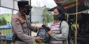 Lulusan Dikmaba Polri 2001 Salurkan 2001 Paket Sembako