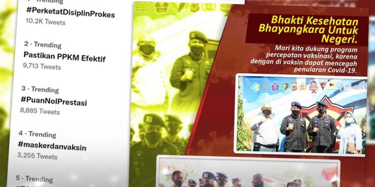 Dukung Pemerintah Tangani Pandemi dengan #PerketatDisiplinProkes