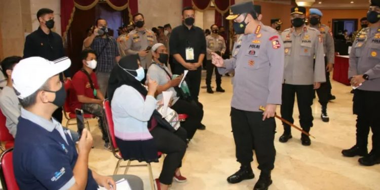 22 juta warga negara Indonesia sudah vaksin COVID-19 melalui Polri