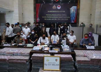 Polri Ungkap TPPU Senilai Rp 531 Miliar dari Bisnis Obat Ilegal