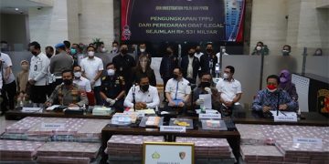 Polri Ungkap TPPU Senilai Rp 531 Miliar dari Bisnis Obat Ilegal