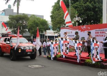 Panglima TNI dan Kapolri Luncurkan Gerakan Mobil Masker untuk Malang Raya