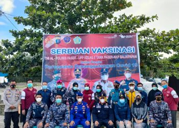 Percepat Penanggulangan Covid-19, Polres Paser Kembali Gelar Gerai Vaksin TNI-Polri Bagi Masyarakat
