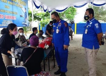 Percepat Proses Vaksinasi, Ditpolair Polda Kep. Babel Gelar Vaksinasi Massal Bagi Masyarakat Umum