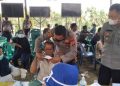 Kapolres Aceh Tamiang Keliling Kampung Ajak Masyarakat Vaksin
