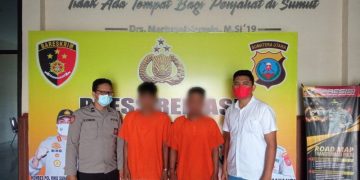 Polisi tangkap pencuri motor di lingkungan sekolah di Sumut