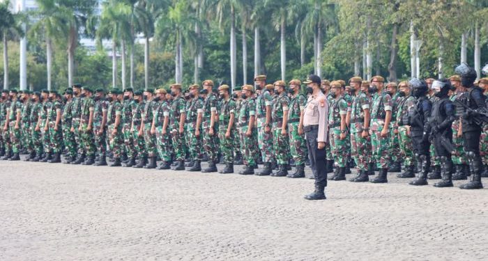 2.645 Personel Gabungan Dikerahkan Amankan Demo Buruh