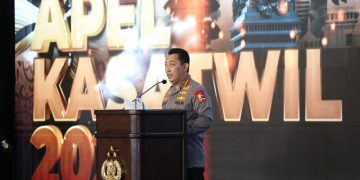 Apel Kasatwil, Kapolri Minta Capaian Positif Penanganan Covid Dipertahankan Hingga Kebiasaan Untuk Berbuat Baik