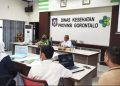 Kegiatan di Dinas Kesehatan Provinsi Gorontalo beberapa waktu lalu