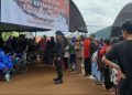 Warga Penyintas Gempa Cianjur Antre Pengobatan Gratis di Panyaweuyan