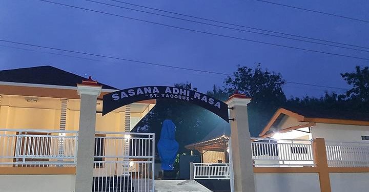 Diprotes Ormas, Patung Bunda Maria di Yogya Ditutup Terpal saat Puasa Ramadan