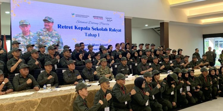 53 Kepala Sekolah Rakyat Ikuti Retret