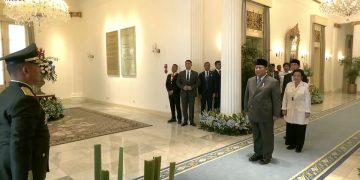 Presiden Prabowo Pimpin Upacara Hari Lahir Pancasila di Gedung Pancasila