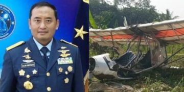 Mantan Kadispen TNI AU Gugur dalam Kecelakaan Pesawat Latih di Bogor