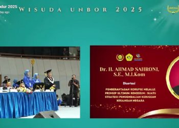 Ahmad Sahroni raih gelar Doktor Ilmu Hukum S3