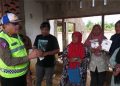 Kakorlantas Polri Salurkan Satu Ton Rendang Untuk Korban Bencana Sumbar