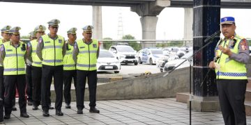 Apel KRYD Pasca Pengamanan Libur Nataru, Kakorlantas 1