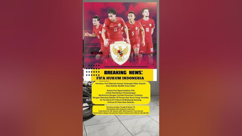 FIFA Hukum Indonesia, Menpora Minta Suporter Jaga Sikap