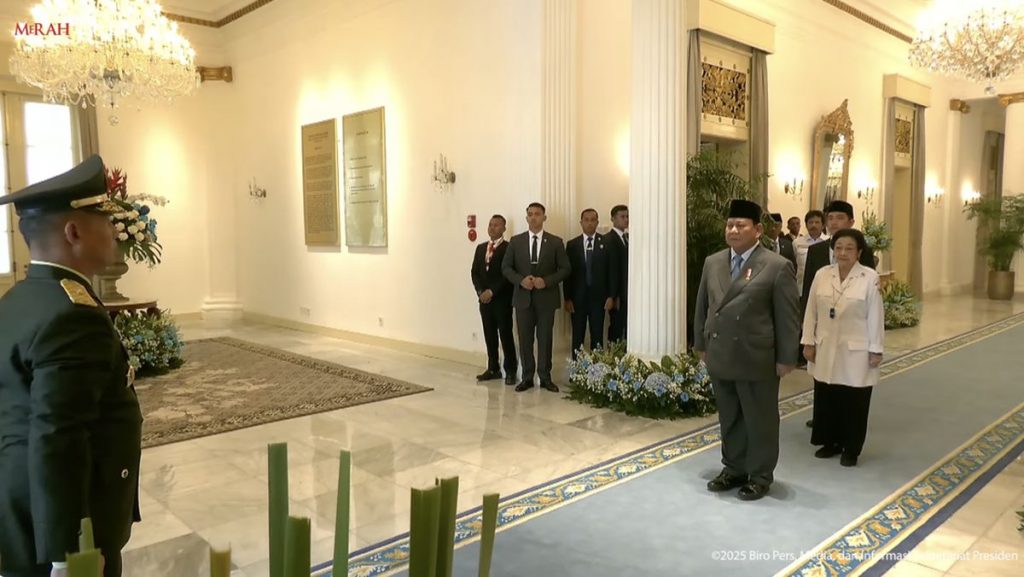 Presiden Prabowo Pimpin Upacara Hari Lahir Pancasila di Gedung Pancasila