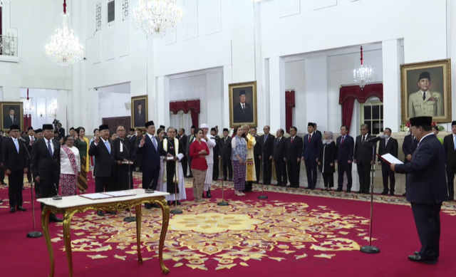 30 Wakil Menteri Kabinet Prabowo Rangkap Jabatan Komisaris BUMN
