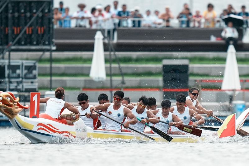 Indonesia Kuasai Perahu Naga di The World Games 2025, Kalahkan China